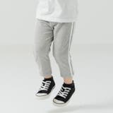 グレー | 脇ライン 7分丈 レギンスパンツ | chil2