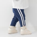 ネイビー | 脇ライン 7分丈 レギンスパンツ | chil2