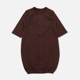 ブラウン | 無地 ツーウェイオール ロンパース | chil2