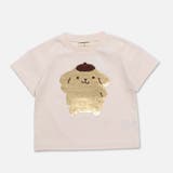 Iスパンコール/クリーム | サンリオ キャラクター 半袖Tシャツ | chil2