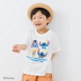 ホワイト | リロ&スティッチ キャラクター 半袖Tシャツ | chil2