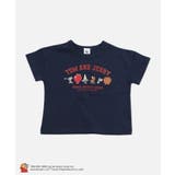 Dジェリーとタフィー/ネイビー | トムとジェリー 半袖 Tシャツ | chil2