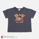 E3匹の子猫/チャコール | トムとジェリー 半袖 Tシャツ | chil2