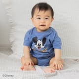 Dフェイス/Sブルー | ミッキーマウス ロンパース カバーオール | chil2