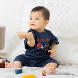 Dジェリーとタフィー/ネイビー | トムとジェリー ロンパース カバーオール | chil2