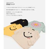 スマイリーフェイス Tシャツ 長袖 | chil2 | 詳細画像2