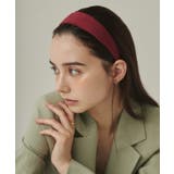 ワインレッド | スエードワイド ヘアカチューシャ | ciite'