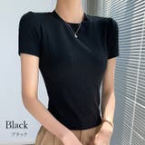 リブTシャツ トップス レディース | Cinderella | 詳細画像7