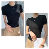 リブTシャツ トップス レディース | Cinderella | 詳細画像8