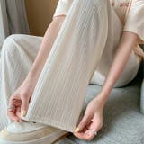 プリーツパンツ セミワイド パンツ | Cinderella | 詳細画像7