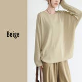 ロングTシャツ ロンT レディース | Cinderella | 詳細画像4