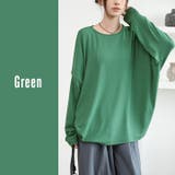 ロングTシャツ ロンT レディース | Cinderella | 詳細画像12