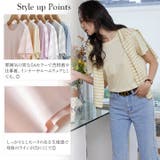 レディース 半袖Tシャツ トップス | Cinderella | 詳細画像5 