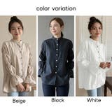 スタンドカラーシャツ トップス シャツ | Cinderella | 詳細画像16