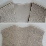 ボアベスト Vネック 秋冬 | Cinderella | 詳細画像16