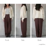 ポンチカーブパンツ カーブパンツ カジュアル | Cinderella | 詳細画像14 