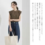 ブラウス トップス ノースリーブ | Cinderella | 詳細画像2