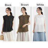 ブラウス トップス ノースリーブ | Cinderella | 詳細画像3