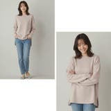 リップルダブルフェイスシルエットプルオーバー ボックスシルエット 裾スリット | Cinderella | 詳細画像11