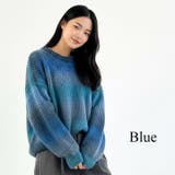 ニットプルオーバー グラデーションカラー トップス | Cinderella | 詳細画像4 