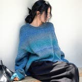 ニットプルオーバー グラデーションカラー トップス | Cinderella | 詳細画像5 