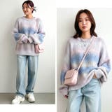 ニットプルオーバー グラデーションカラー トップス | Cinderella | 詳細画像12 