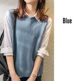 ニットベスト Uネック Vネック | Cinderella | 詳細画像8 