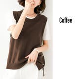 ニットベスト Uネック Vネック | Cinderella | 詳細画像10 