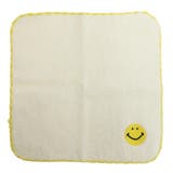 スマイリーフェイス ミニタオル ワンポイント | cinemacollection | 詳細画像1 