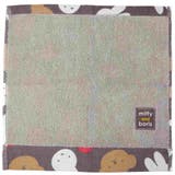 ミッフィー オーガニックコットンミニタオル ジャガードハンカチタオル | cinemacollection | 詳細画像1