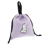 siroiusagichan 巾着袋 サガラ刺繍きんちゃくポーチ | cinemacollection | 詳細画像4 