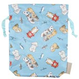 モフサンド 巾着袋 サテンきんちゃくポーチ | cinemacollection | 詳細画像1