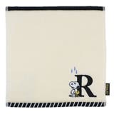 スヌーピー ミニタオル ふわふわイニシャルハンカチタオル | cinemacollection | 詳細画像1 