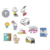 スヌーピー ダイカットシール 貼ってはがせるステッカー | cinemacollection | 詳細画像1 