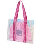 プールバッグ ラメ＆オーロラトートバッグ チェリーロゴ | cinemacollection【KIDS】 | 詳細画像1 