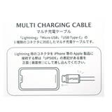 ラッピー 充電ケーブル マルチ充電ケーブル | cinemacollection | 詳細画像5