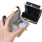 ミニウォレット シンプルフレームがま口コンパクト財布 森本本店 | cinemacollection | 詳細画像4