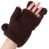 手袋 指ぬきグローブ クマファー | cinemacollection | 詳細画像4 