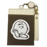 スヌーピー 定期入れ リール付きシングルパスケース | cinemacollection | 詳細画像1