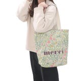 トートバッグ オーガニックコットンニーストート BEIGE | cinemacollection | 詳細画像5 