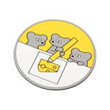 ねずみのANDY キッチン雑貨 ラバーコースター | cinemacollection | 詳細画像1