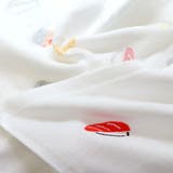 いろはにほへと フェイスタオル 片面ガーゼロングタオル | cinemacollection | 詳細画像2 