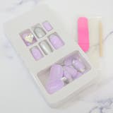 コスメ雑貨 ネイルチップショートタイプ PURPLE | cinemacollection | 詳細画像2