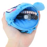 エンジェルブルー ミニポーチ カラビナ付きぬいぐるみファスナーマスコット | cinemacollection | 詳細画像3 