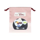 街のかわいいお店屋さん 巾着袋 きんちゃくポーチ | cinemacollection | 詳細画像1 