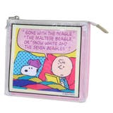 スヌーピー コスメポーチ スクエア3ポケットポーチ | cinemacollection | 詳細画像1 