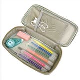 ペンポーチ ペン先の傷まないペンケース キャメル | cinemacollection | 詳細画像4 