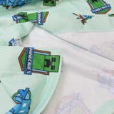 マインクラフト キッズファッション 総柄長袖ニットシャツ | cinemacollection | 詳細画像4