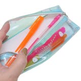 ペンケース スマート2ポケットペンポーチ パステルカラーライト | cinemacollection | 詳細画像3 