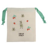 アニマル百貨店 巾着袋 刺繍巾着 | cinemacollection | 詳細画像1 